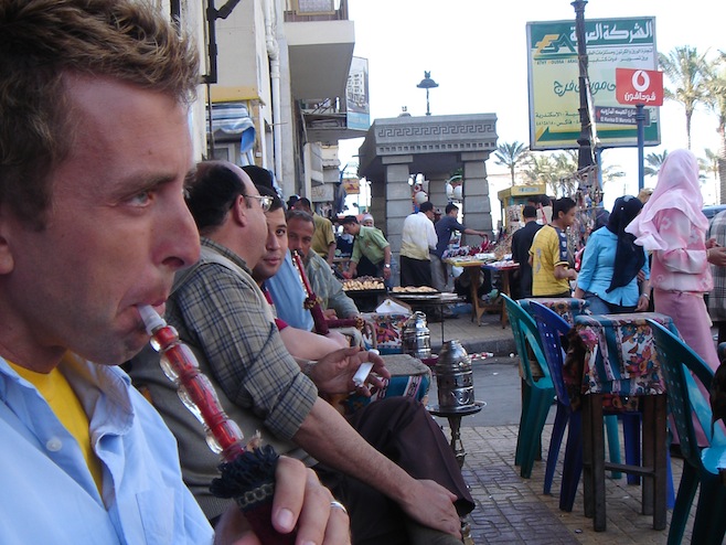 Smokin a Sheesha